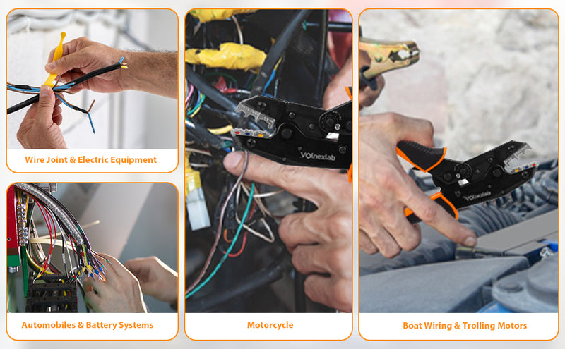 Crimping Tool for Non-Insulated Terminal