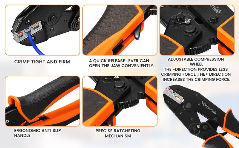 Crimper Tool for Heat Shrink Connectors