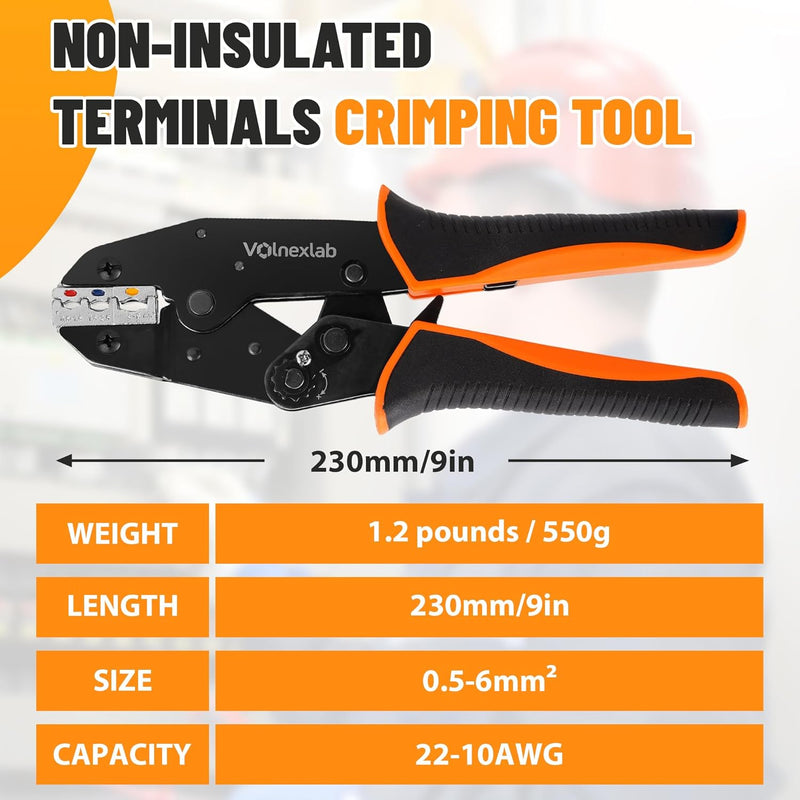 Crimping Tool for Non-Insulated Terminal