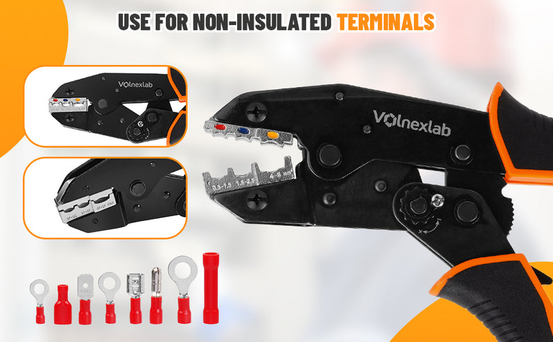 Crimping Tool for Non-Insulated Terminal